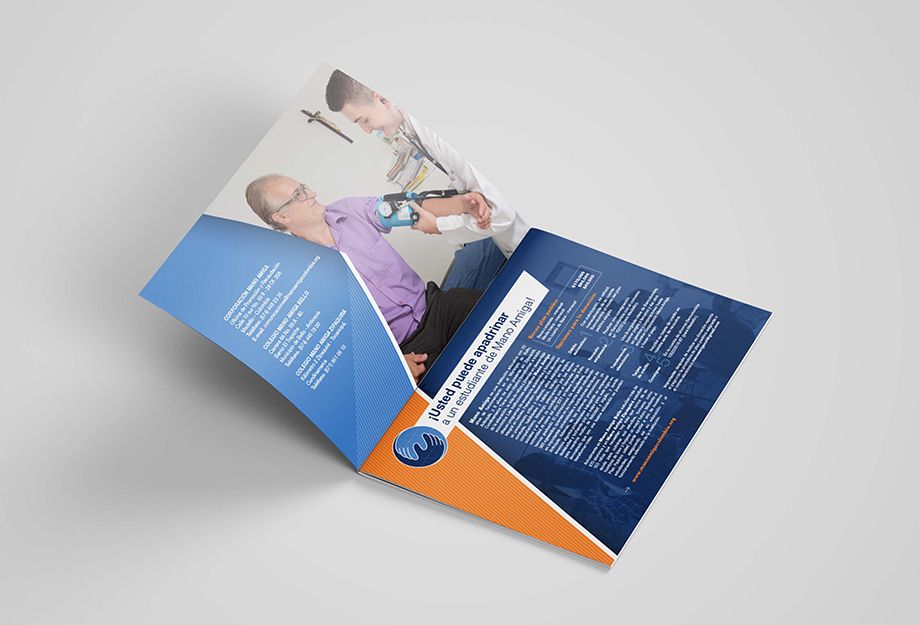 calendario mano amiga diseñado por la quinta agencia