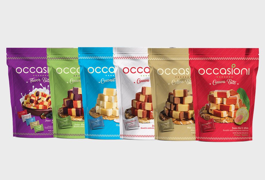 empaques occasioni diseñado por la quinta agencia